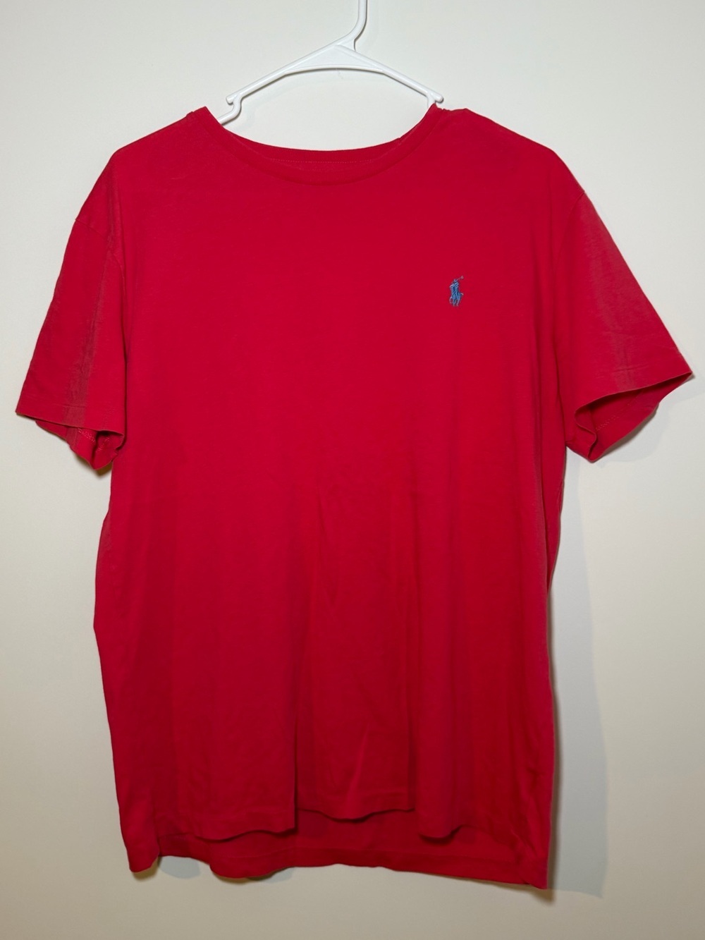 Polo Ralph Lauren Red Crewneck T Shirt Men’s Medium